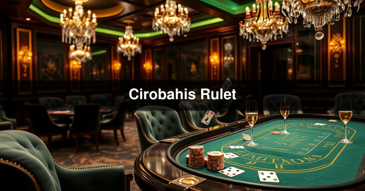 Cirobahis Rulet