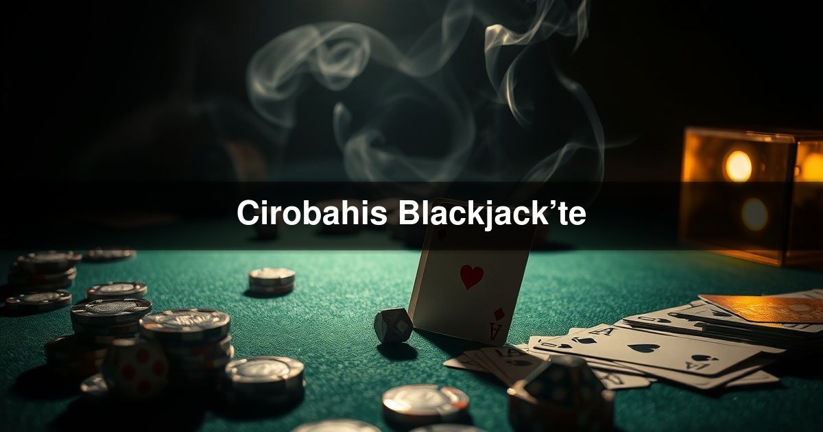 Cirobahis Blackjack’te