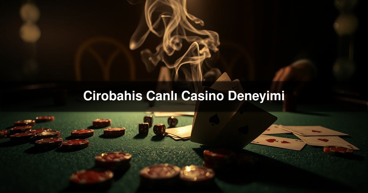 Cirobahis Canlı